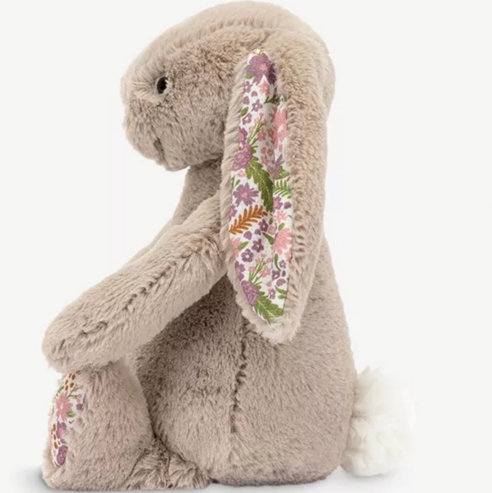JELLYCAT Blossom Bunny 'Petal' Little 7x4" Soft and Plush BNWT Authentic - Picture 3 of 6